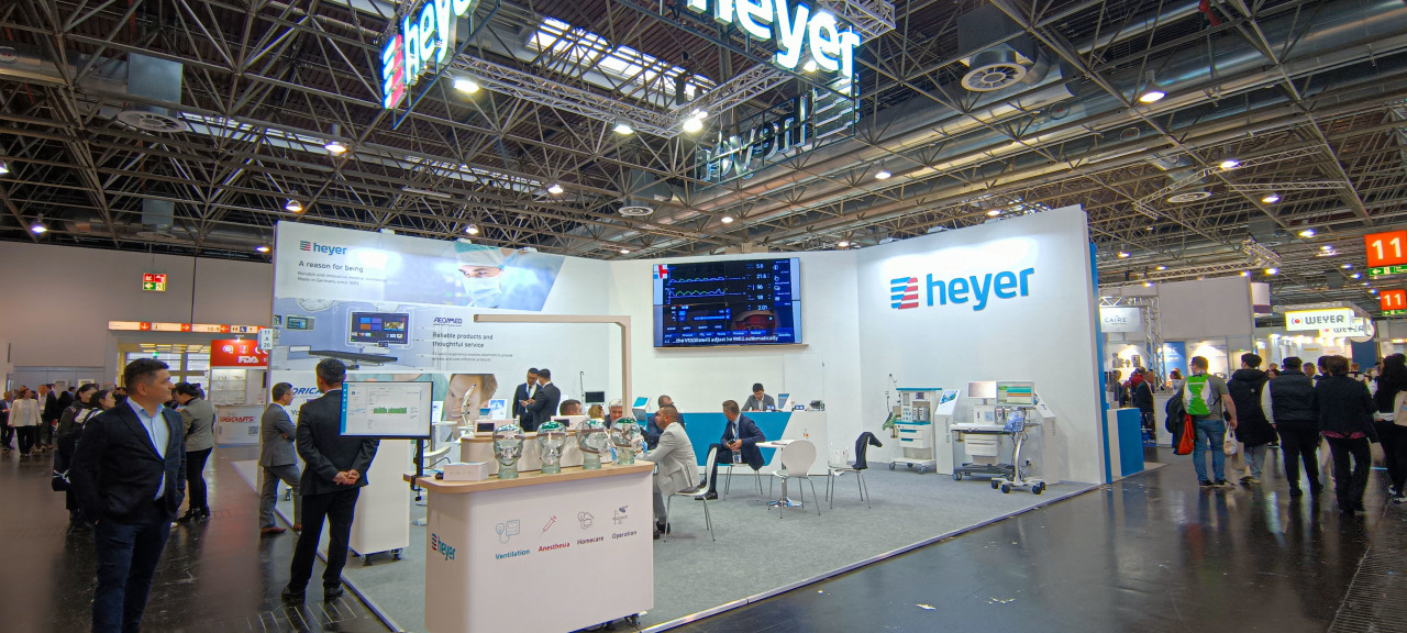 从Schwerin到Düsseldorf， 百年heyer强势亮相MEDICA